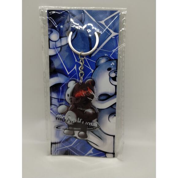 Danganronpa Monokuma Bear Monokuma Acrylic Keychain - Anime - 2.5" - Picture 1 of 4
